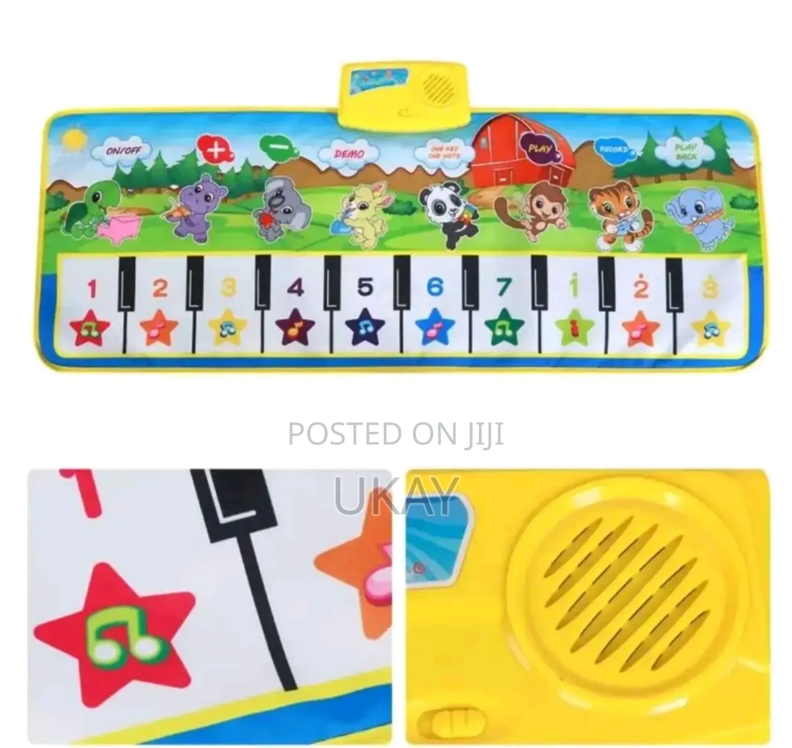 Uk Piano Mat - Musical Keyboard Floor.