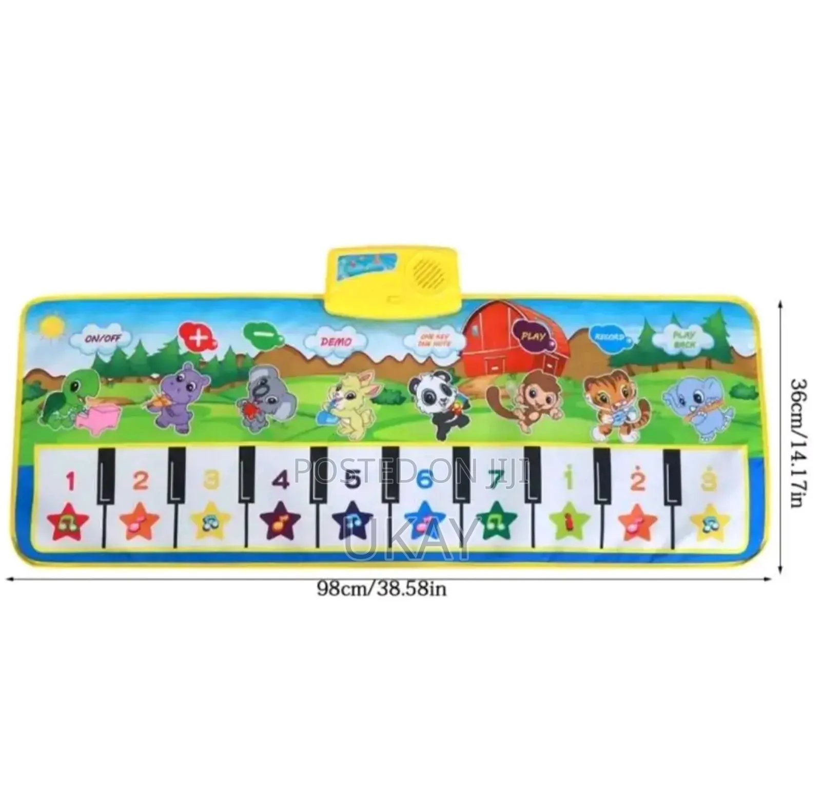 Uk Piano Mat - Musical Keyboard Floor.