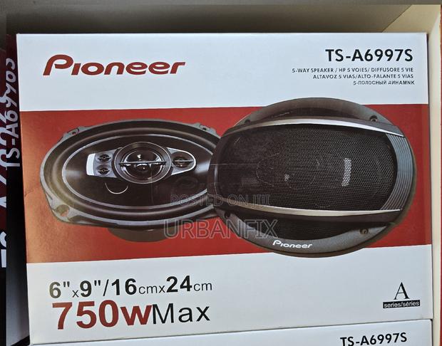 Pioneer 750watts 6 by 9 Oval Midrange Speakers - A Pair