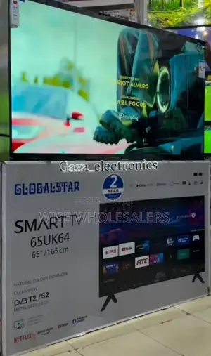 Globalstar 65" Smart Tv With Bluetooth And Double Remote