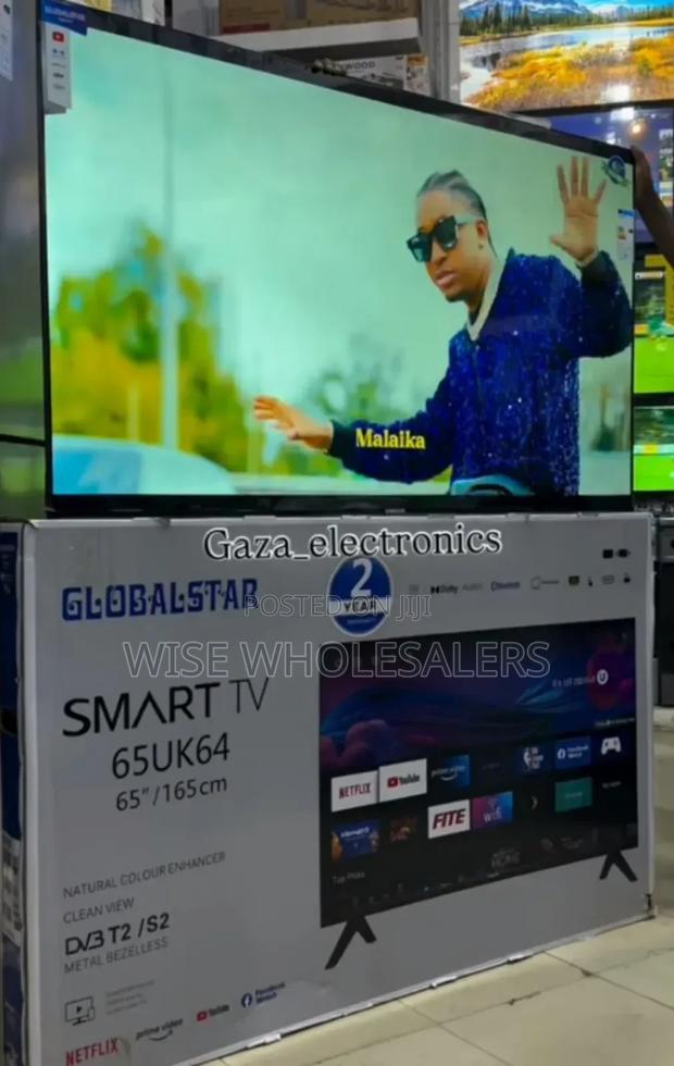Globalstar 65" Smart Tv With Bluetooth And Double Remote - thumbnail 2