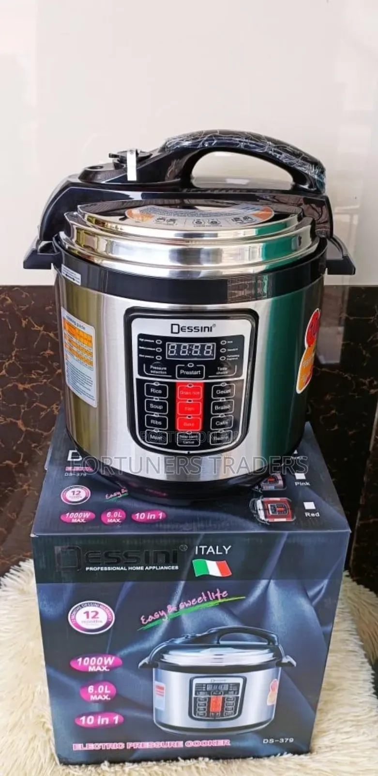 Electric Pressure Cooker 6ltrs Dessini