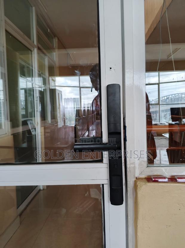 Office Aluminum Door Intelligent Biometric Door Lock - thumbnail 2