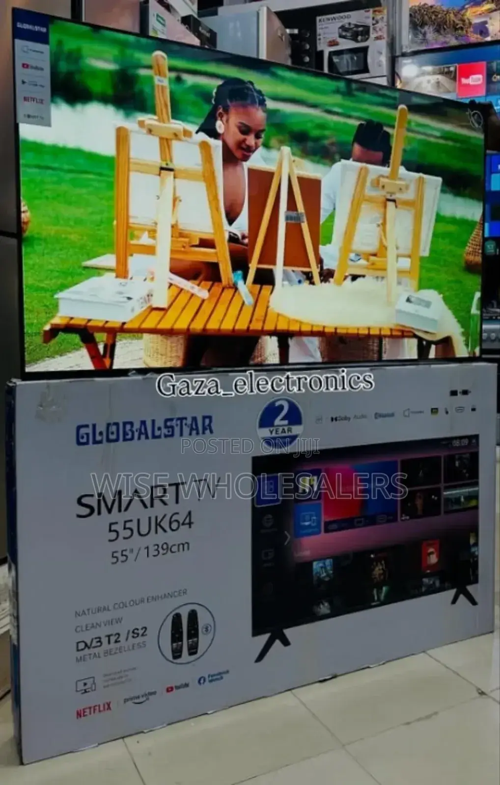 Globalstar 55 Inches Smart Android Digital Tv