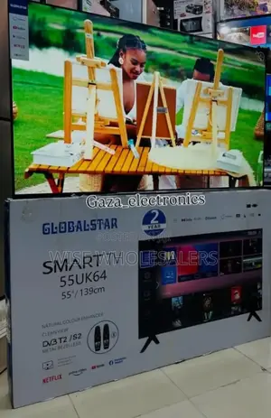 Global Star 55-inch 4k Uhd Smart Android Led Tv Inbuilt Chan