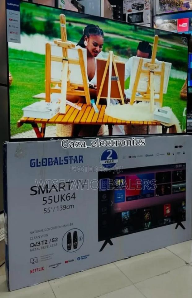 Global Star 55-inch 4k Uhd Smart Android Led Tv Inbuilt Chan - thumbnail 2