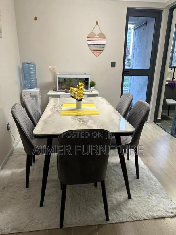 Gray Dining Table Meals Table