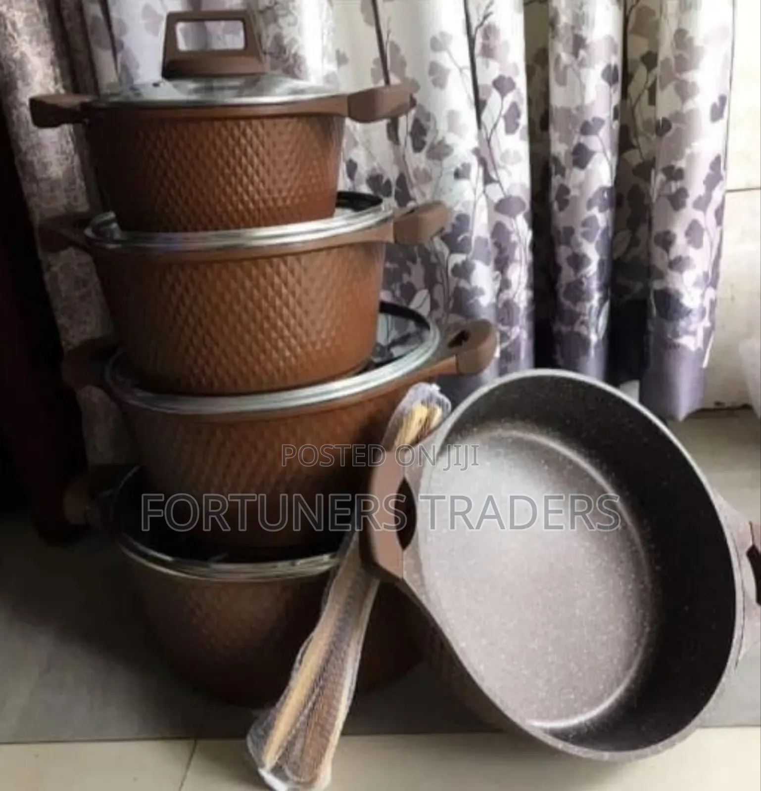 Nonstick Cookware Set 12pcs,Heavy Duty