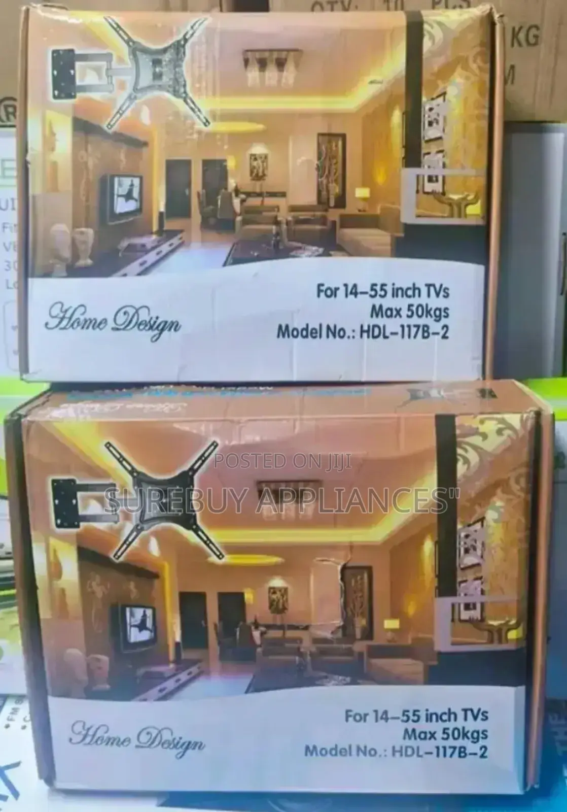 14 Quot; - 55 Quot; Full Motion Swivel Wall Mount Tv Bracket