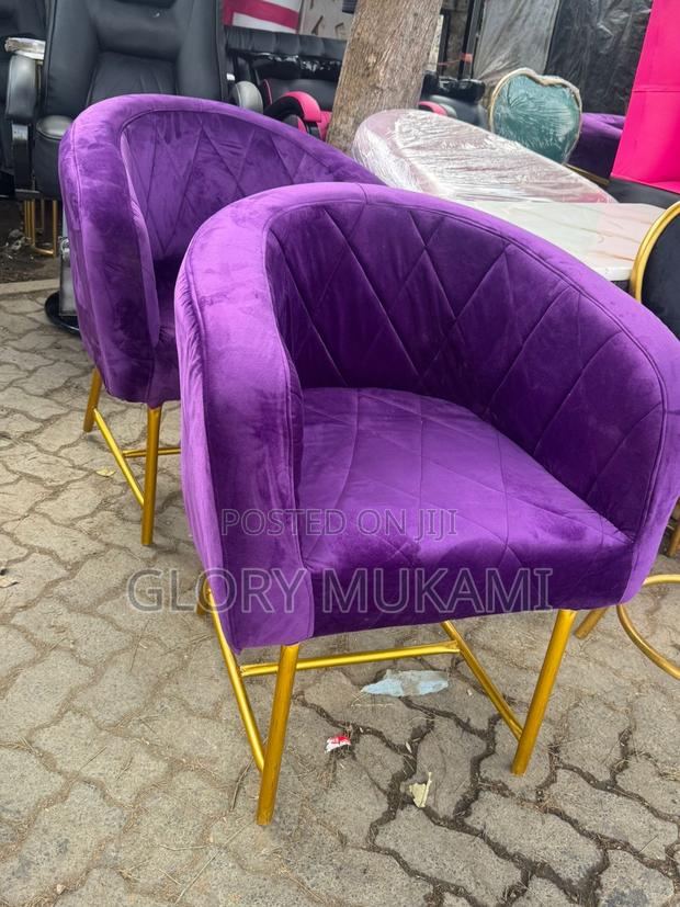 Purple Styling Manicure Chairs - thumbnail 3