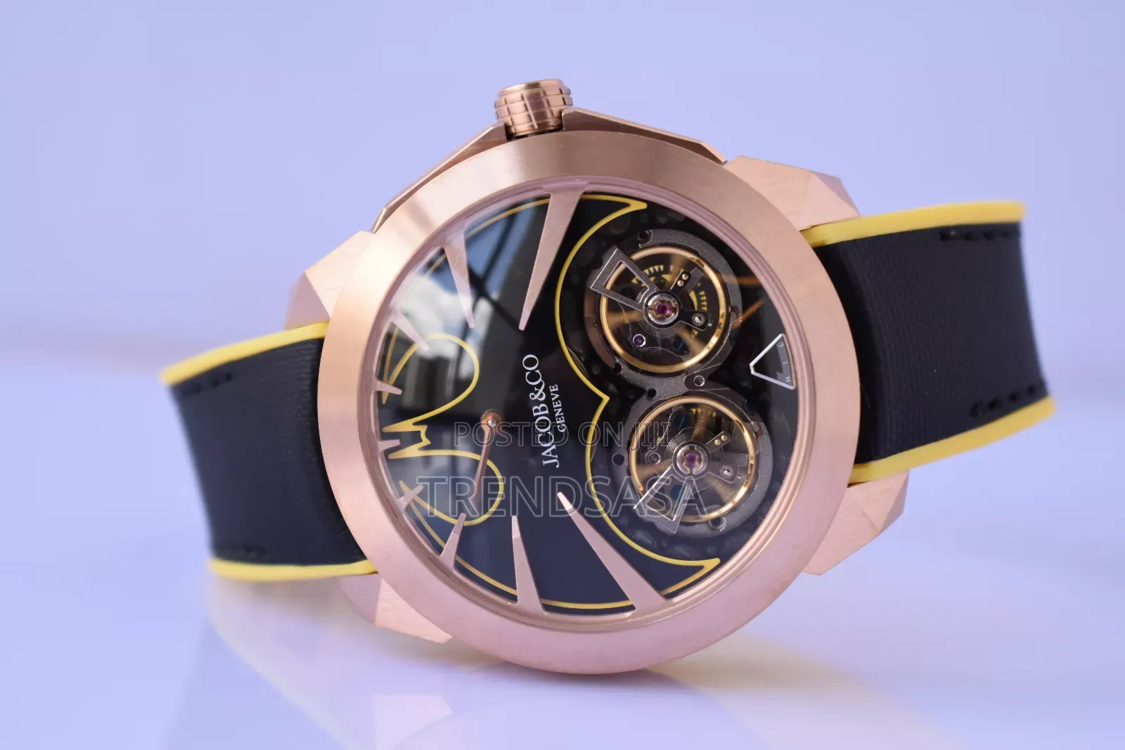 Jacob and Co Gotham City Rose Gold Batman Watch