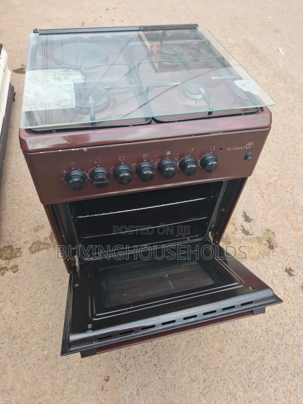 Ecogaz 60x60 Cooker 3+1