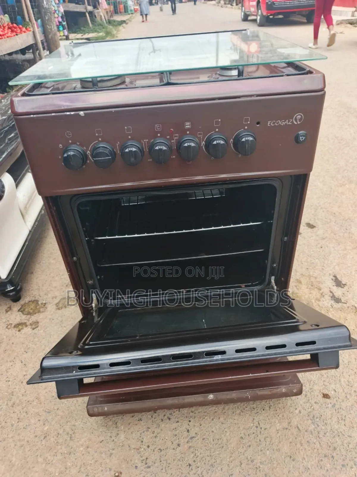 Ecogaz 60x60 Cooker 3+1
