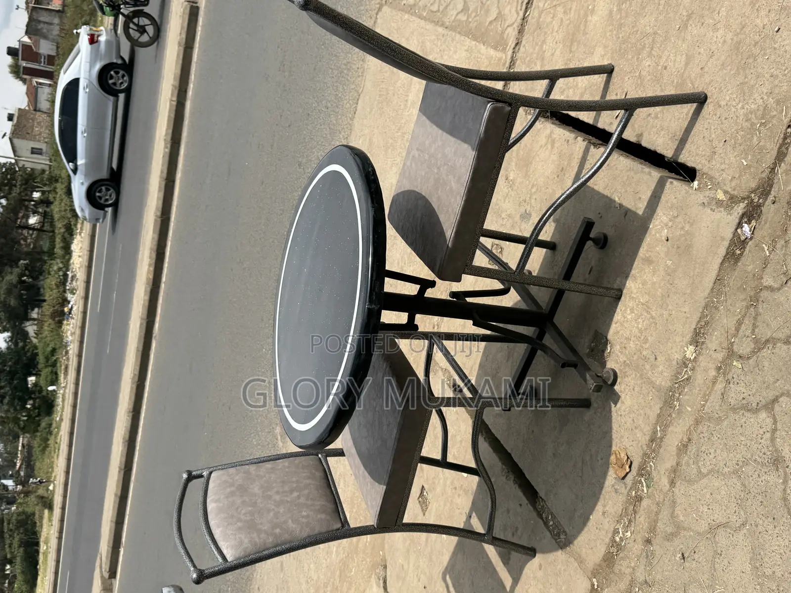 Restaurant And Bar Chairs And Table Set