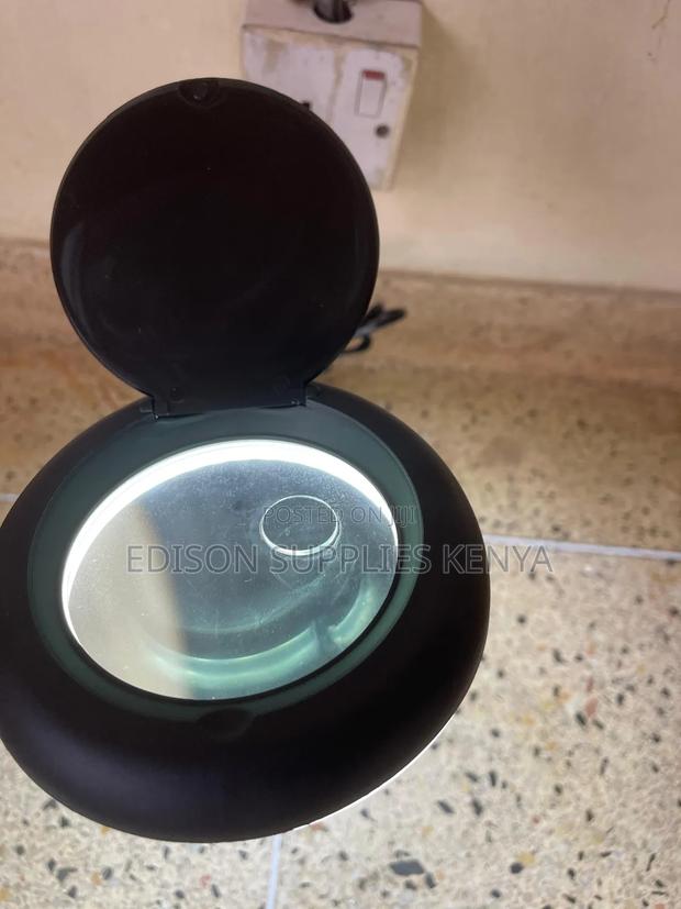 Magnifying Glass Magnifier Lamp Desk Adjustable Light - thumbnail 6