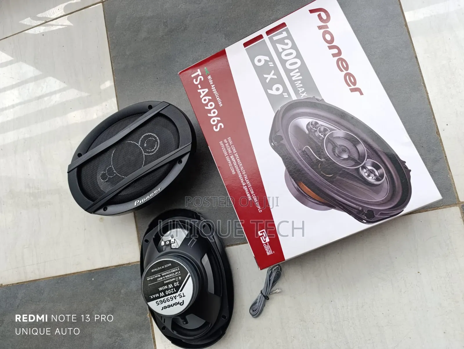 Pioneer A6996s 6x9 Speaker – 1200w Super Sound Power