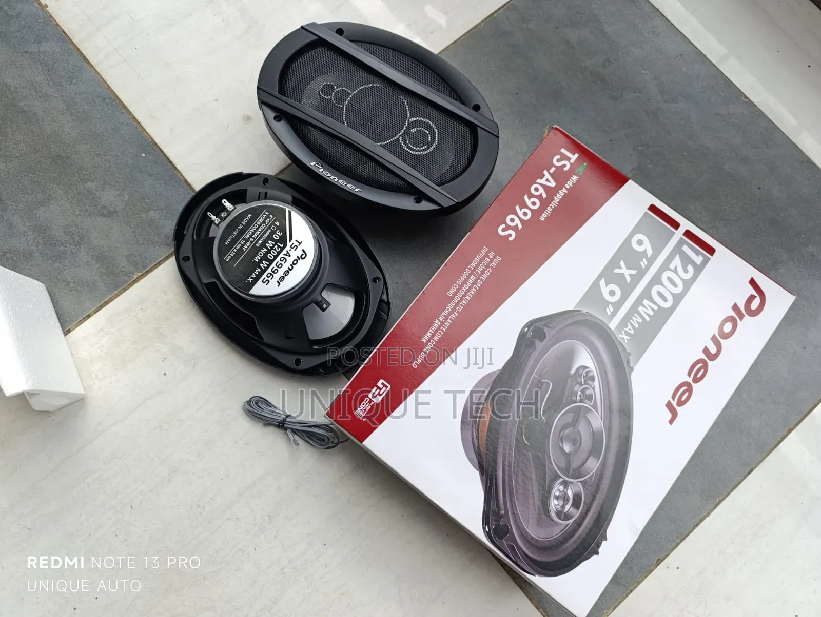 Pioneer A6996s Speakers – 1200w Clear Sound