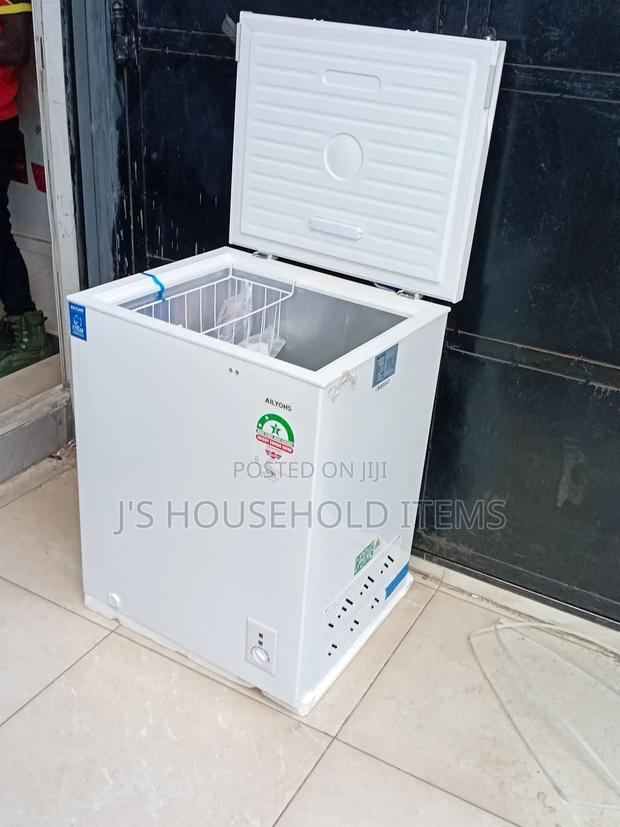 Ailyons 142l Freezer-Powerful Cooling With Low Noise