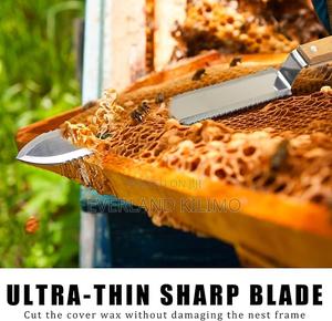 Stainless Steel Serrated Uncapping Knife - thumbnail 2