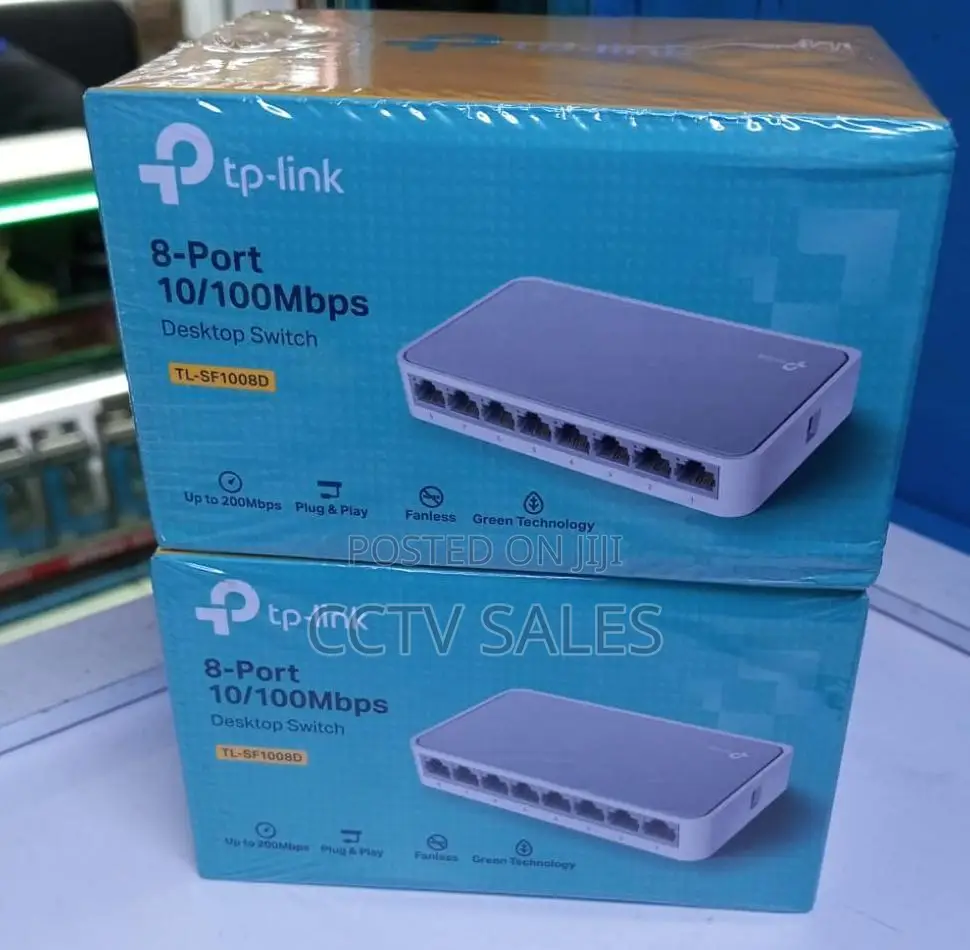 Tp-Link 8 Port Desktop Switch 10/100mbps