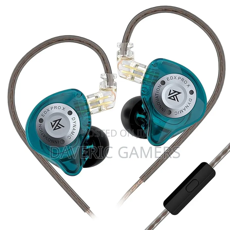 Kz Edx Pro X Gaming in Ear Earphones With Mic