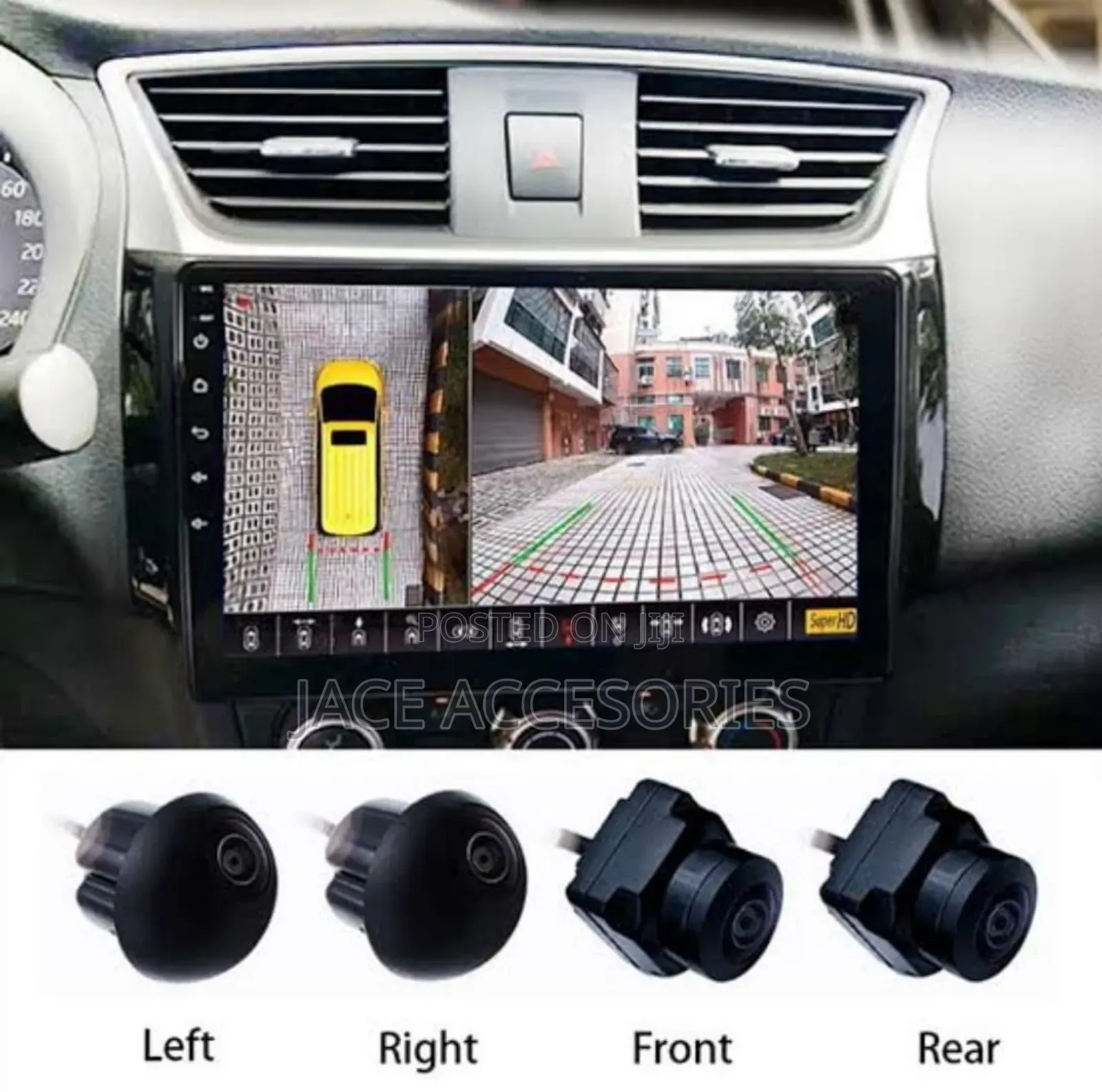 Universal Car  360 Camera Hd