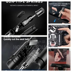 Emergency Car Glass Breaker and Seatbelt Cutter
