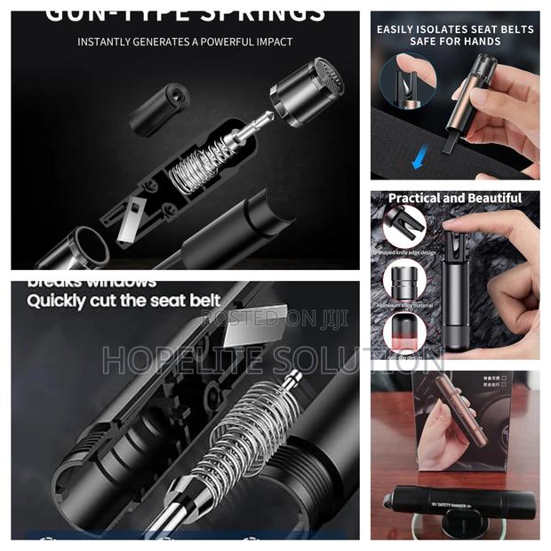 Emergency Car Glass Breaker and Seatbelt Cutter