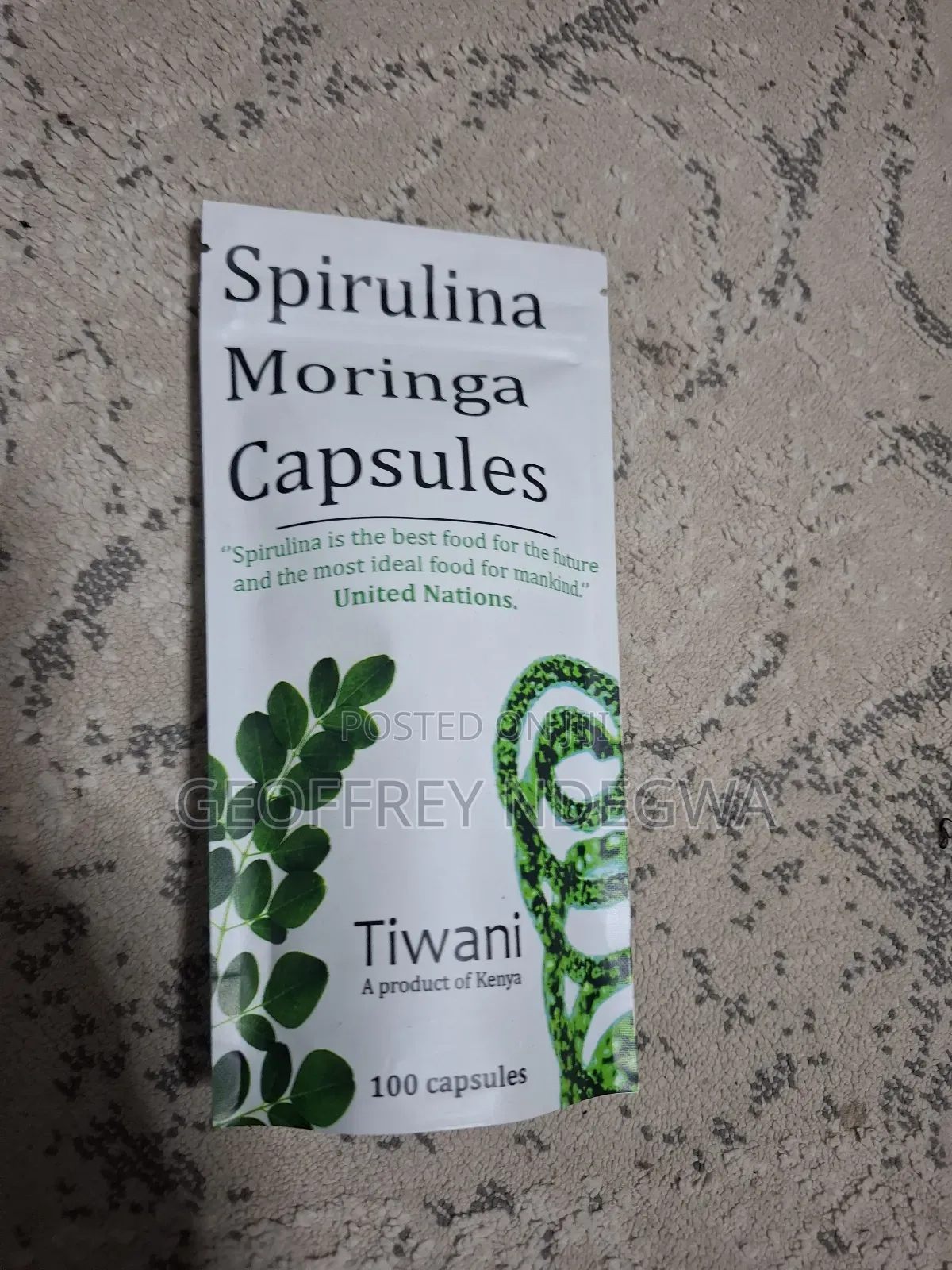 Spirulina Moringa Capsules