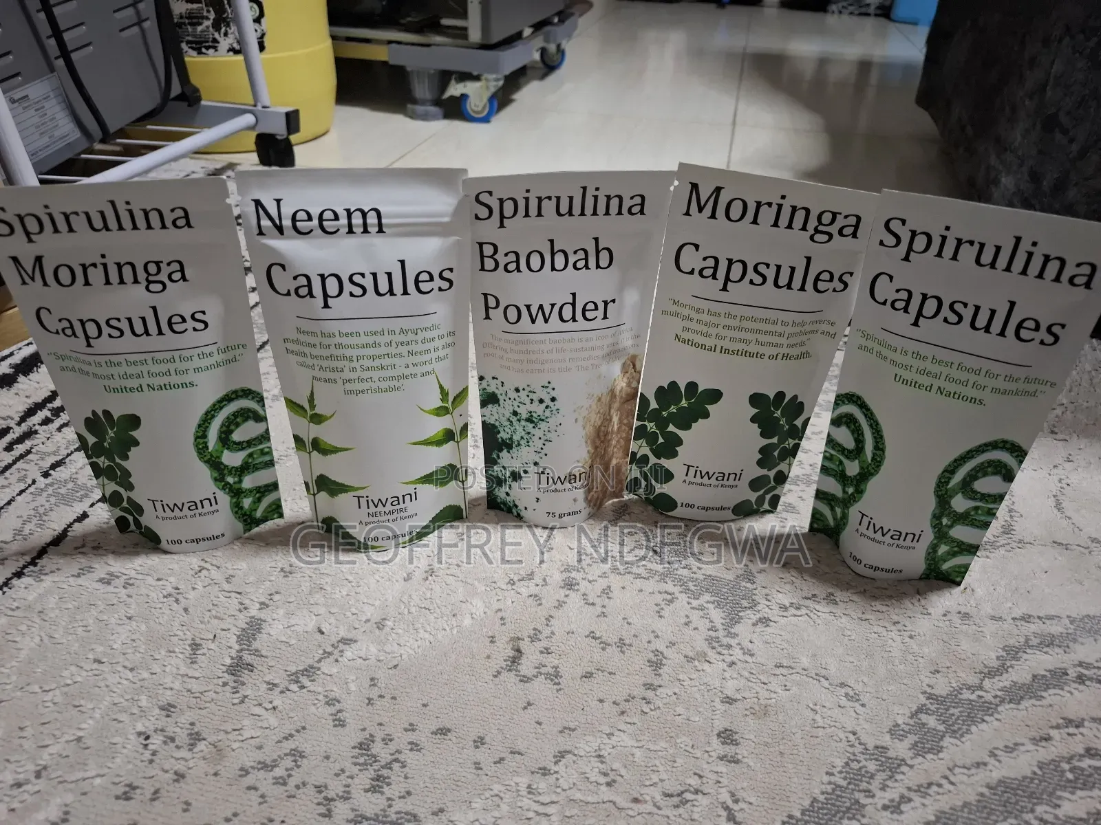 Spirulina Moringa Capsules