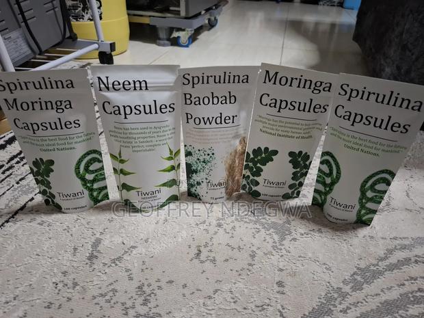 Spirulina Moringa Capsules - thumbnail 3