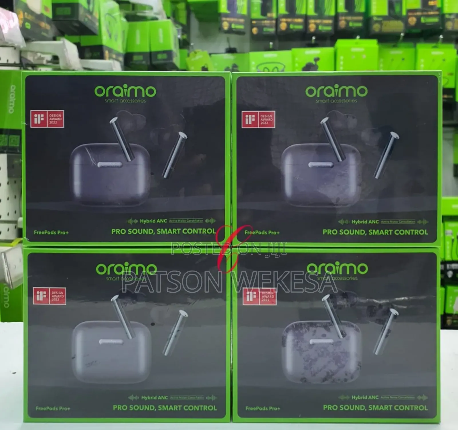 Oraimo Freepods Pro Plus Hybrid Anc True Wireless Earbuds