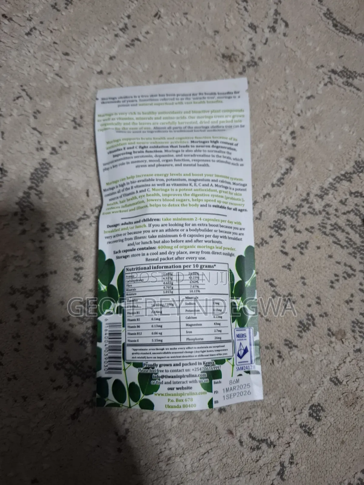 Moringa Capsules
