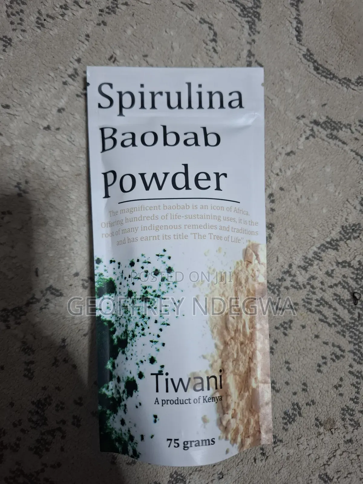 Spirulina Baobab Powder