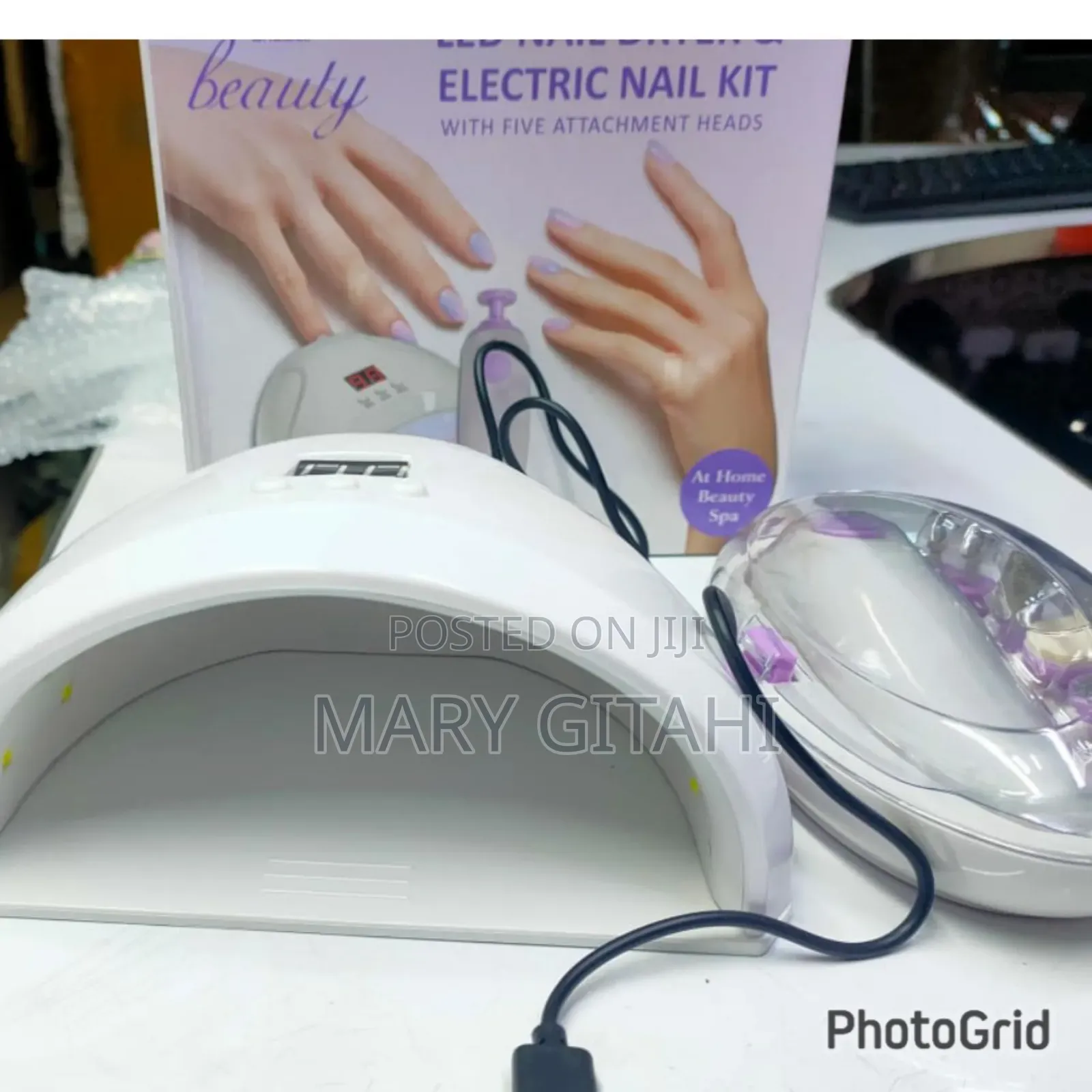 *2 in 1 Led Nail Dryer and Electric Nail Kit*