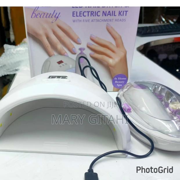 *2 in 1 Led Nail Dryer and Electric Nail Kit* - main view