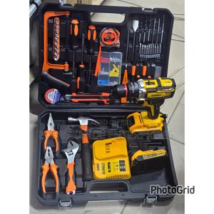 Dewalt 36v Cordless Toolkit Metallic Head - thumbnail 2