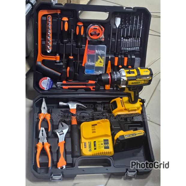 Dewalt 36v Cordless Toolkit Metallic Head - main view