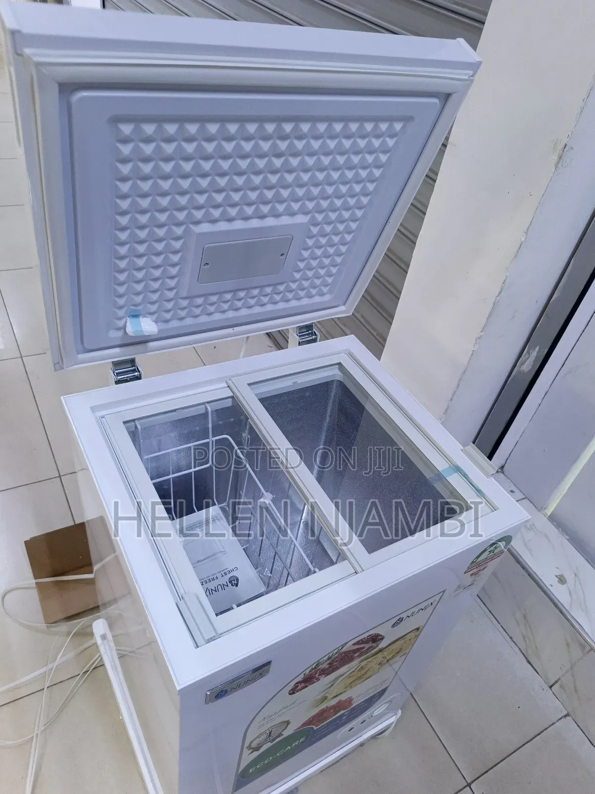 Nunix 100l Chest Freezer White