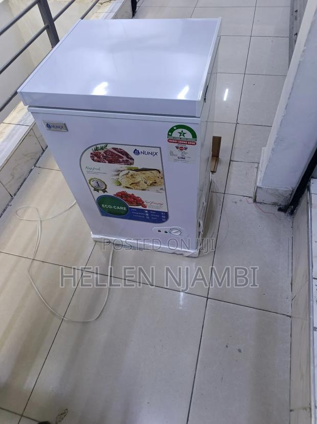 Nunix 100l Chest Freezer White