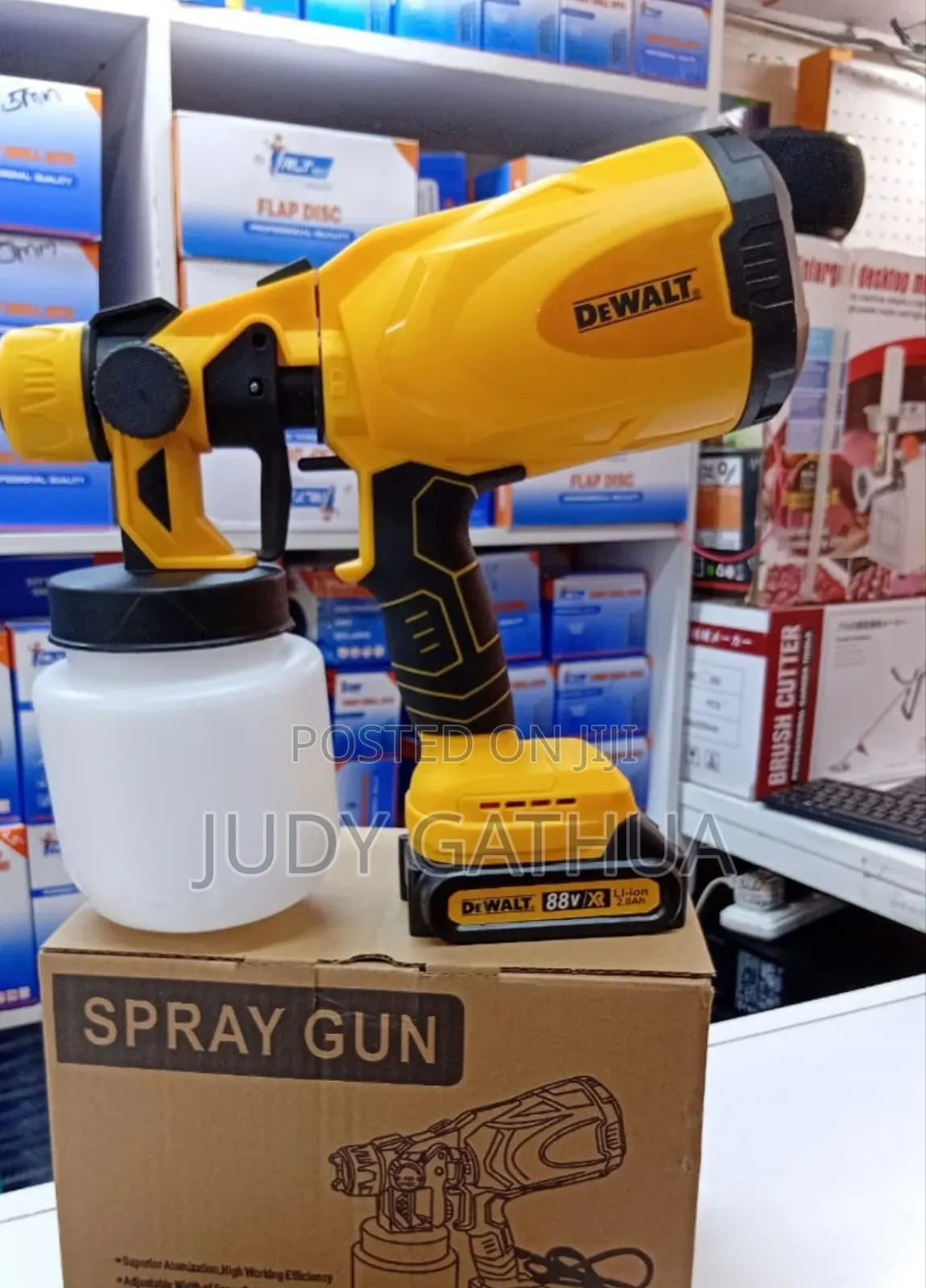 Dewalt Cordless Spray Gun