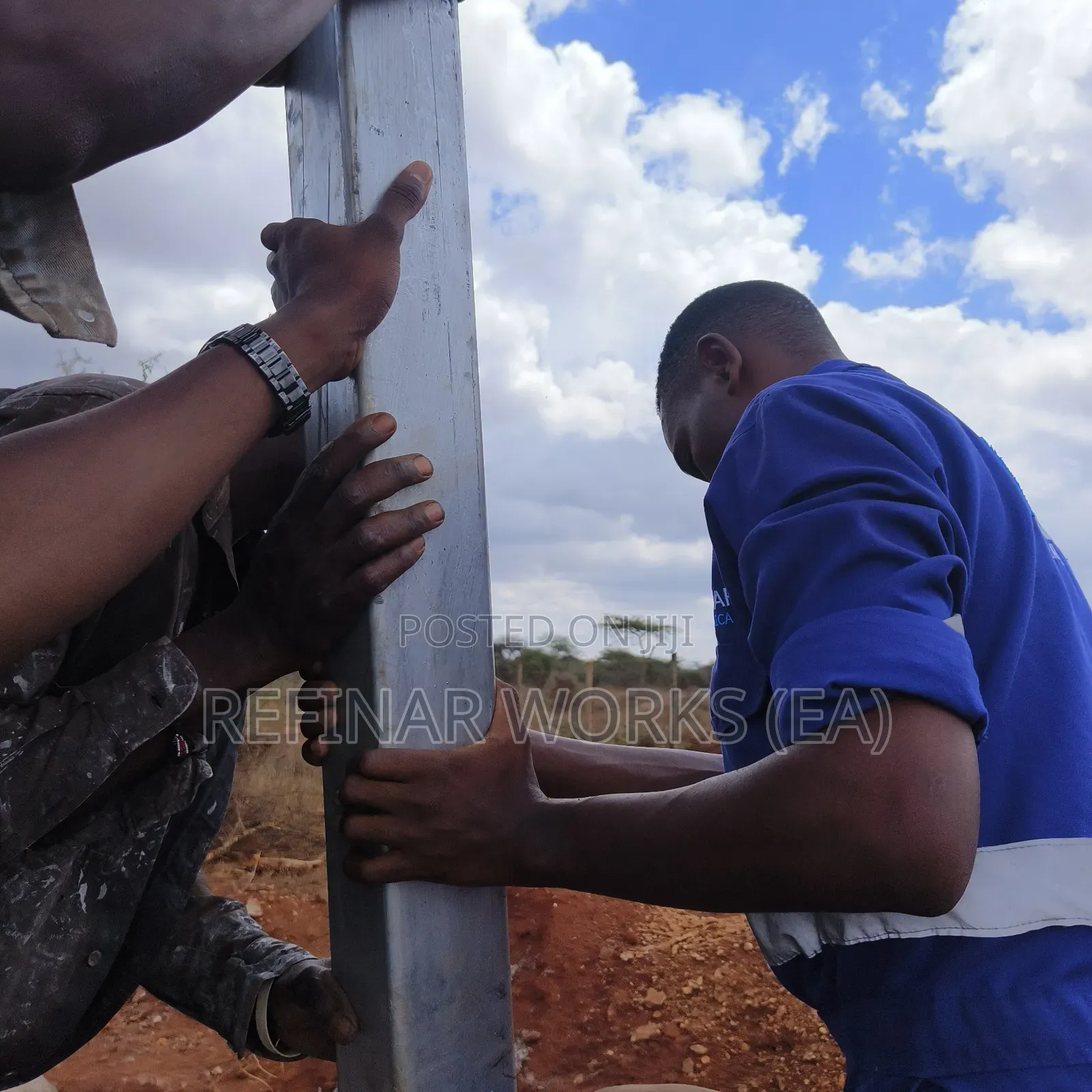 Strong Steel Water Towers for Borehole Storage