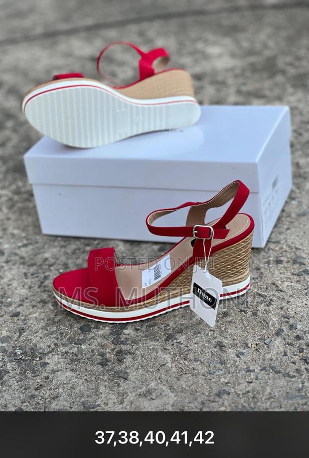 Dune Suede Strap Wedges Size 37-42 - main view