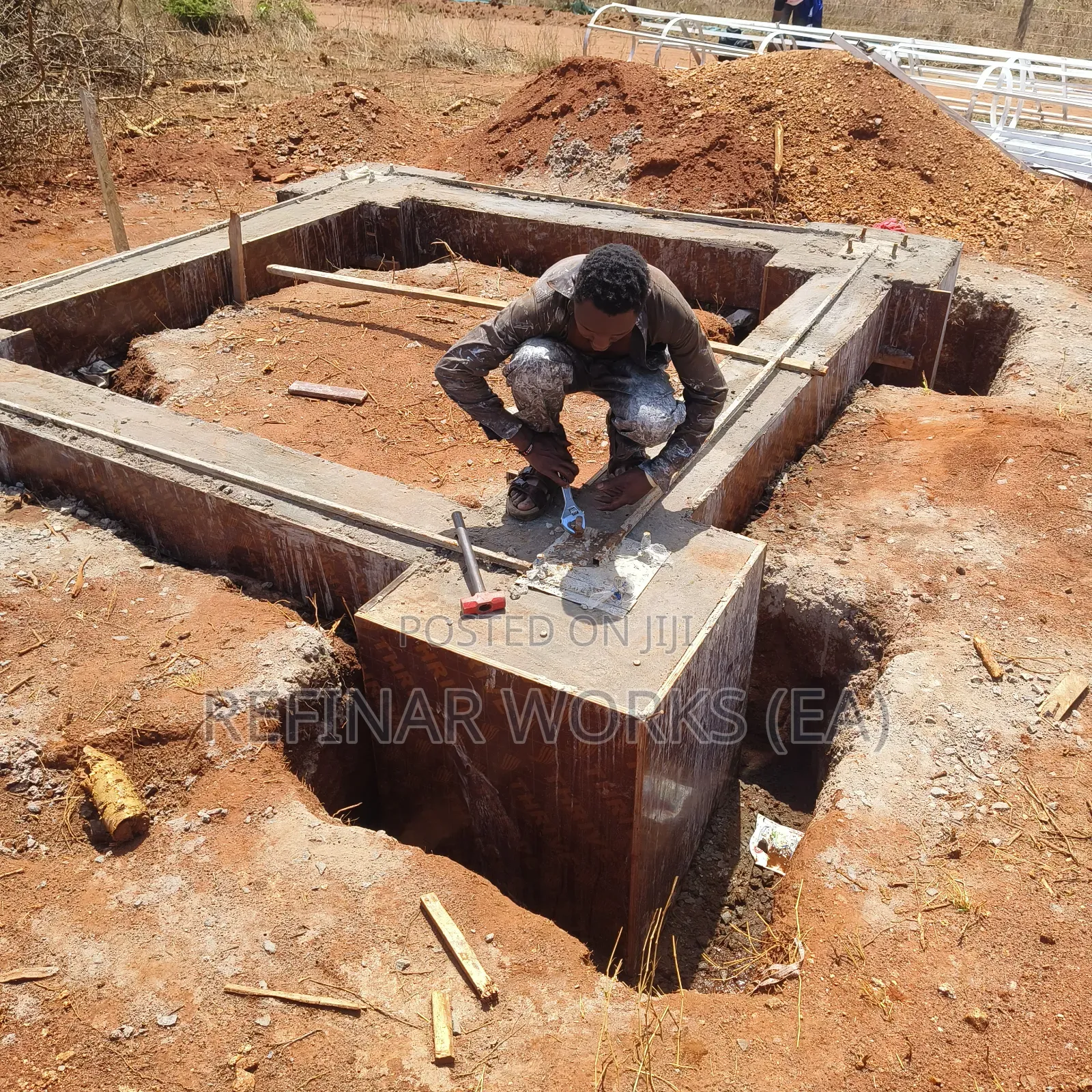 Strong Steel Water Towers for Borehole Storage