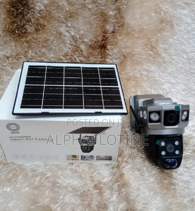 Solar Camera 4g Dual Lens 4mp PTZ