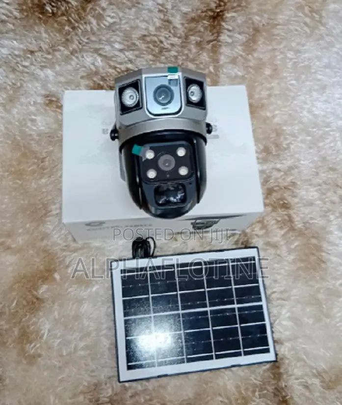 4mp Wireless Solar PTZ Camera V380 App Outdoor