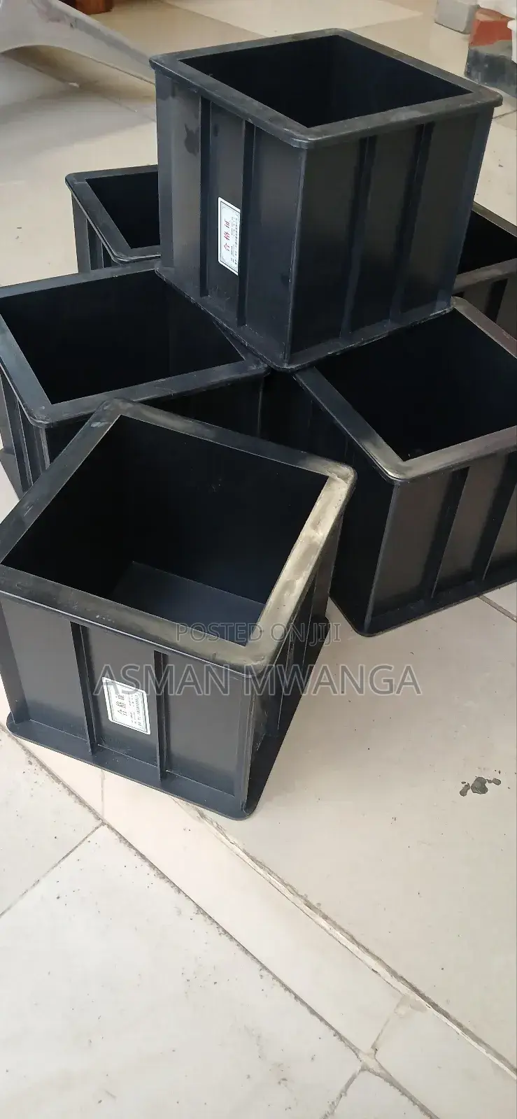 Plastic Concrete Testing Cube