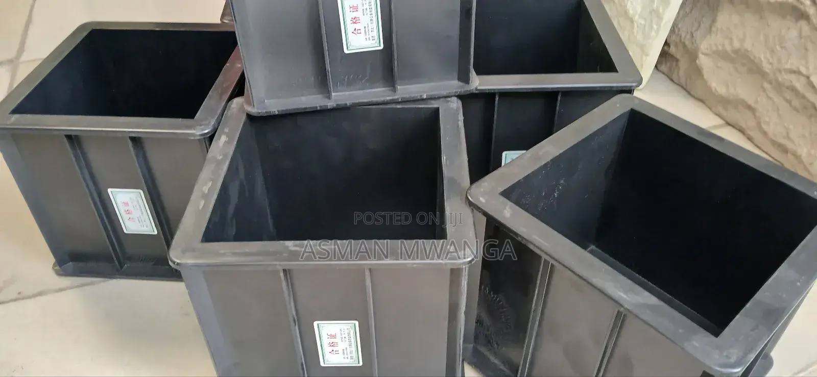Plastic Concrete Testing Cube