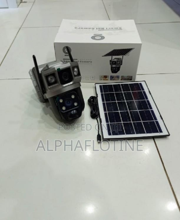 PTZ V380 Dual Lens 4g Camera Solar Pir Human
