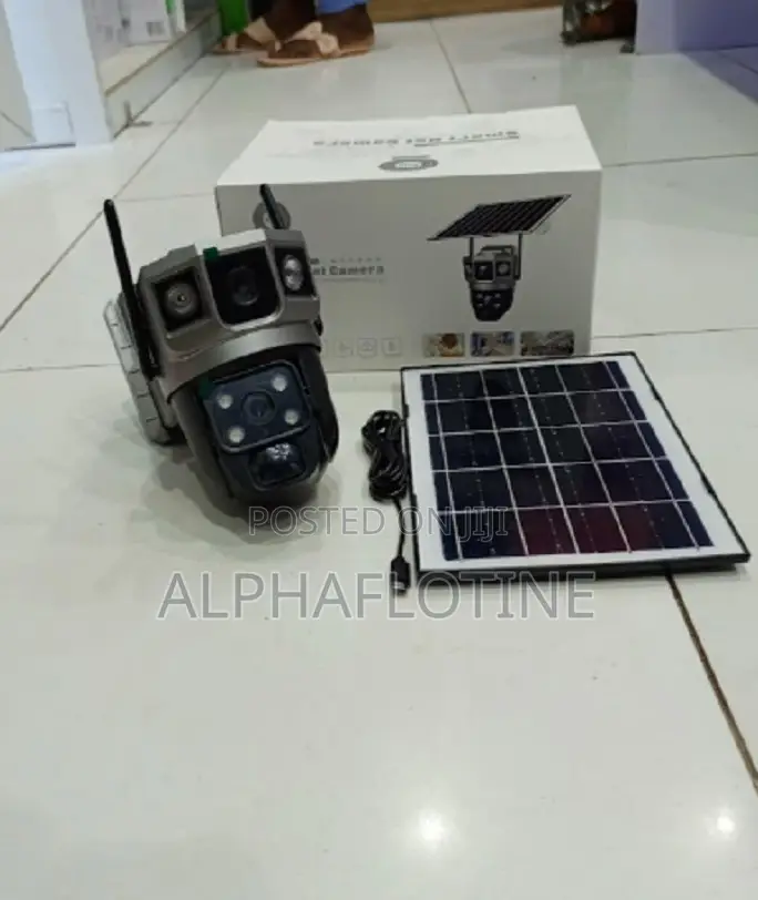 PTZ 4g Solar Powered Camera V380 Pro.